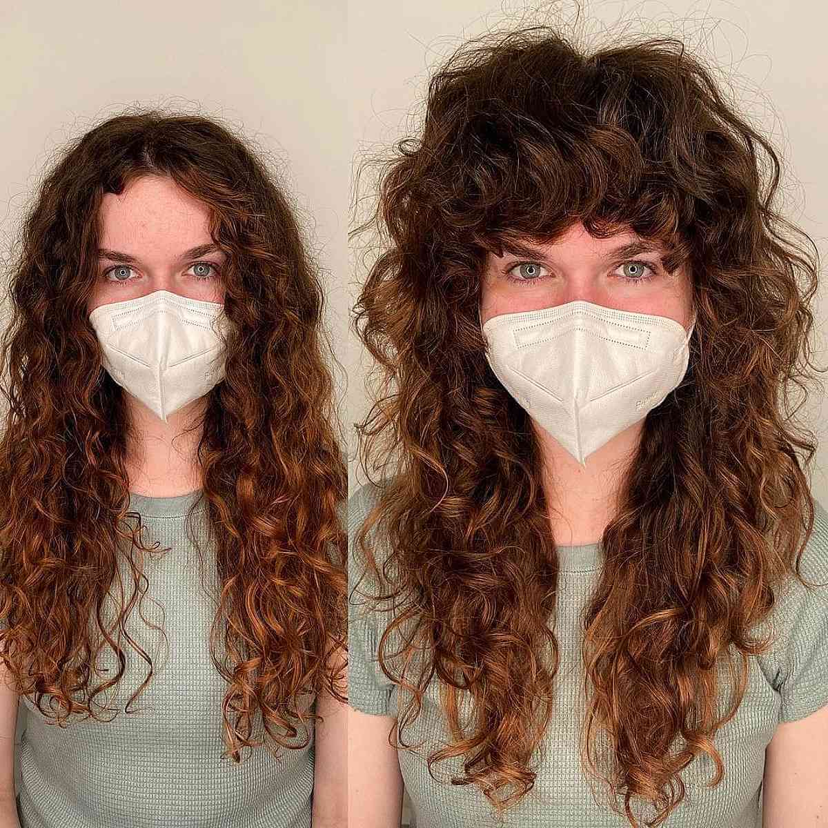 22 Ways to Pull Off Long Shags for Curly Hair