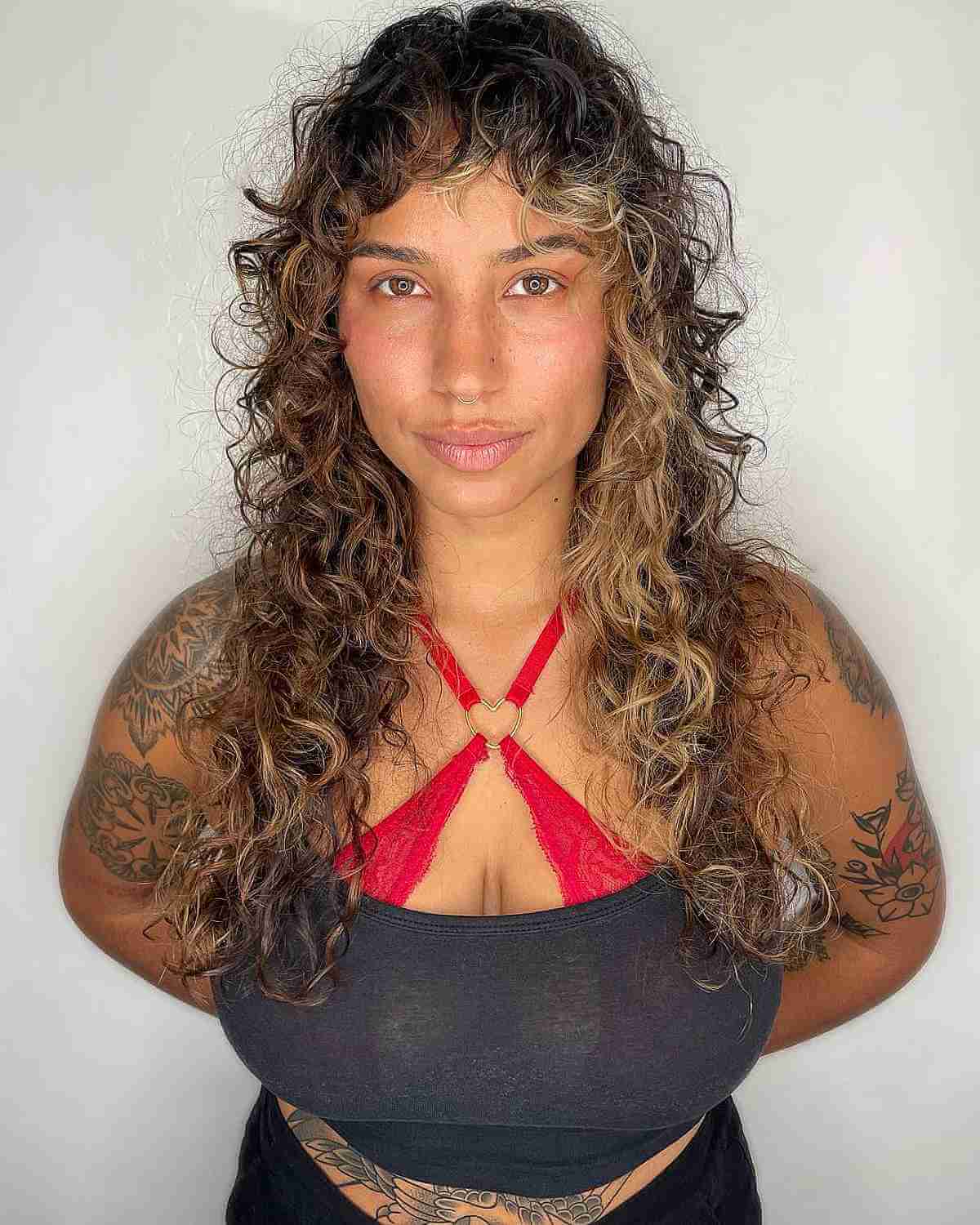 22 Ways to Pull Off Long Shags for Curly Hair