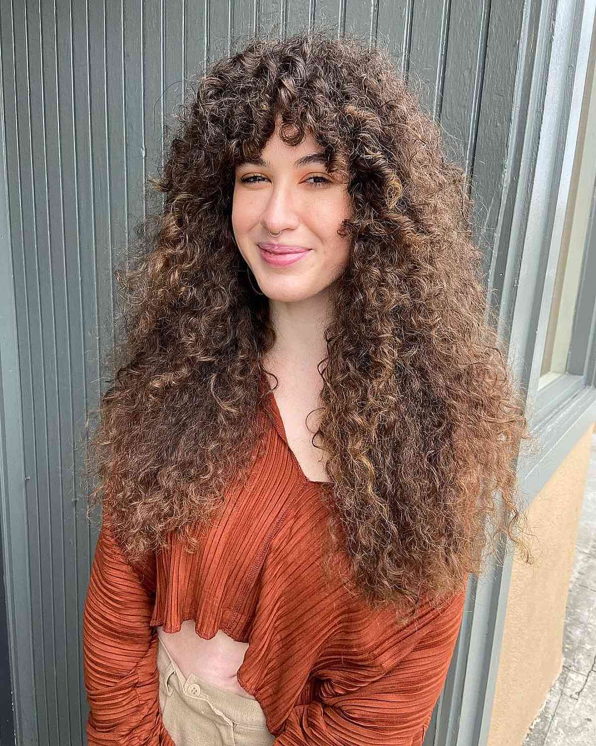 22 Ways to Pull Off Long Shags for Curly Hair