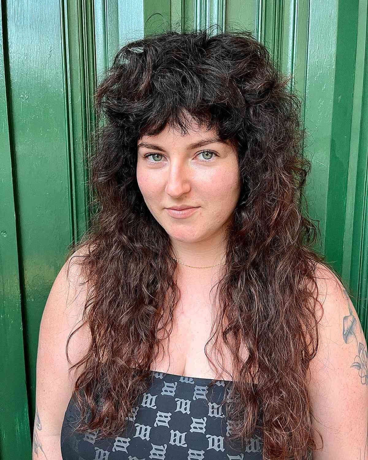 22 Ways to Pull Off Long Shags for Curly Hair