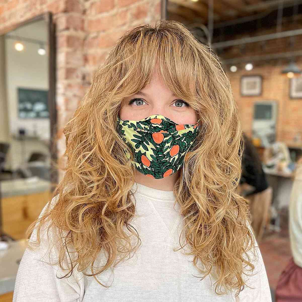 22 Ways to Pull Off Long Shags for Curly Hair