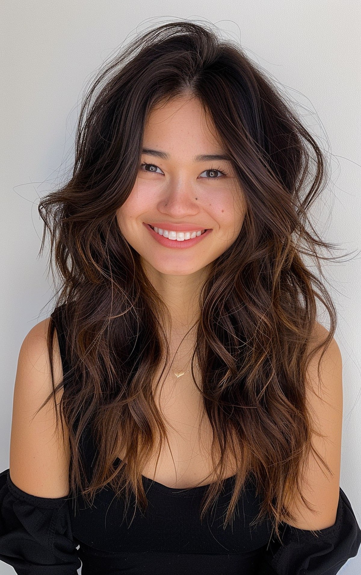 Long Hair Without Bangs: 16 Best Ideas for 2025
