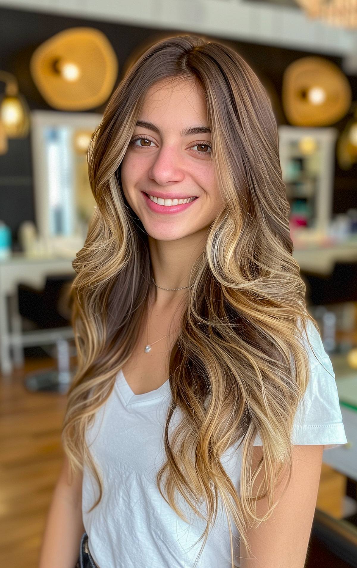 Long Hair Without Bangs: 16 Best Ideas for 2025