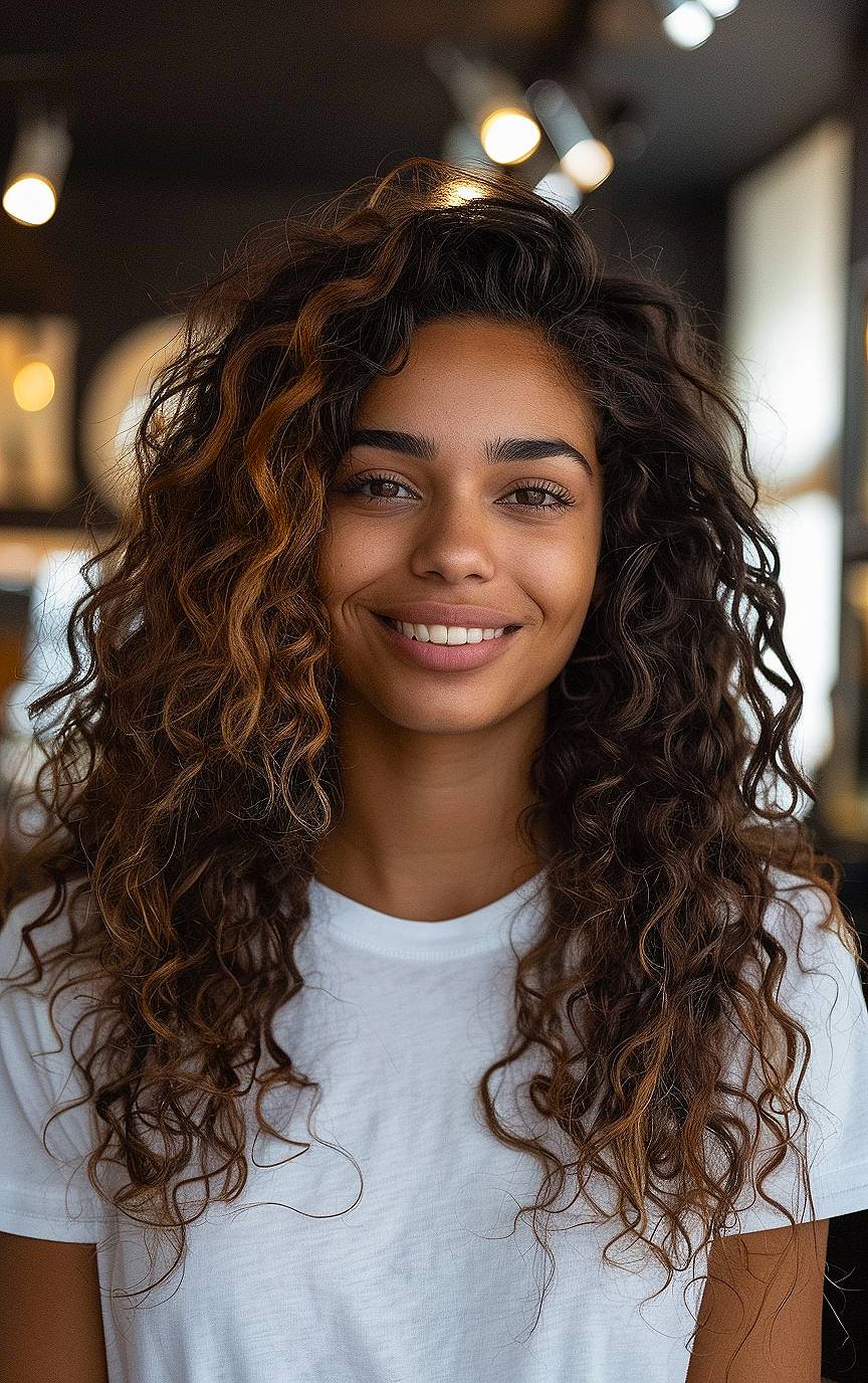 Long Hair Without Bangs: 16 Best Ideas for 2025