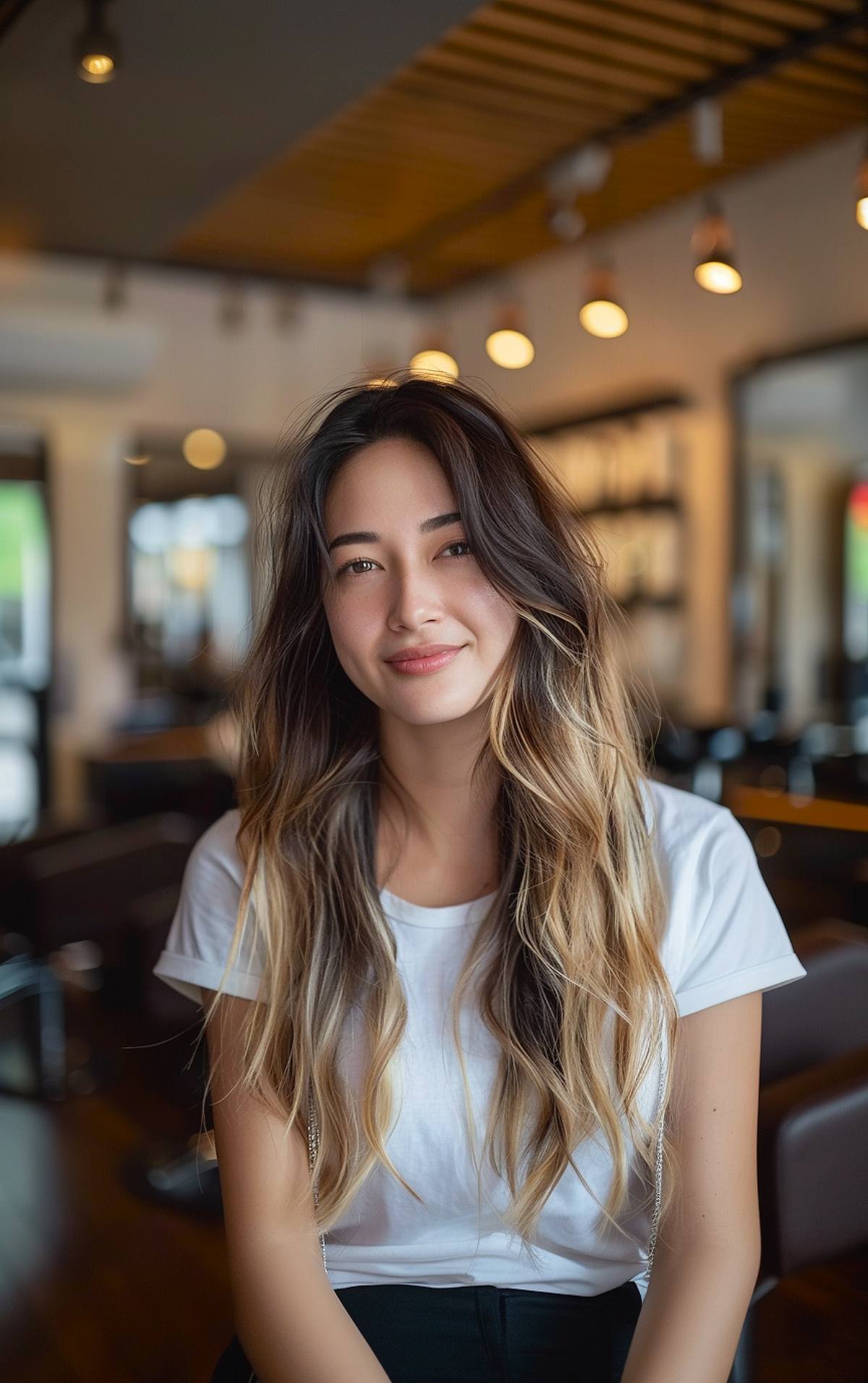 Long Hair Without Bangs: 16 Best Ideas for 2025
