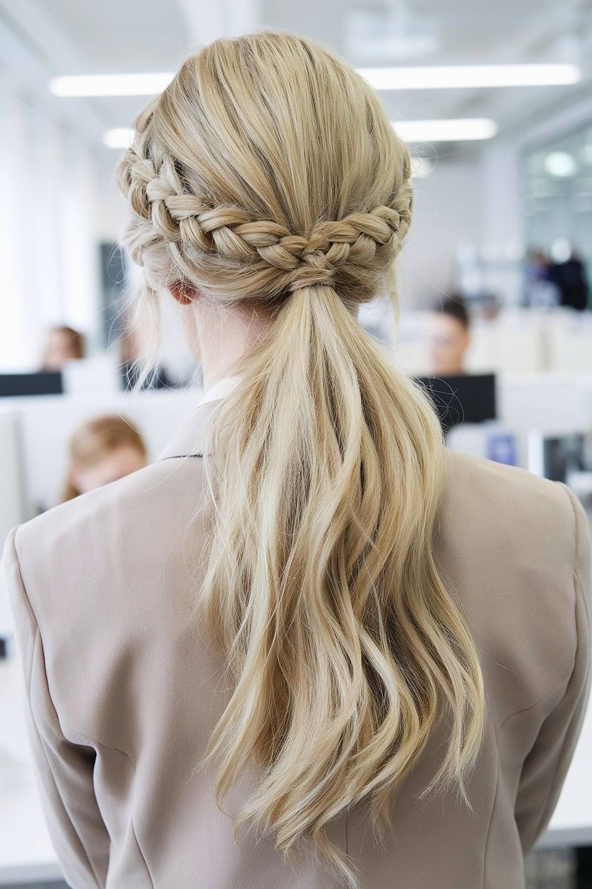 16 Easy Work Hairstyles for Long Hair (2025 Trends)