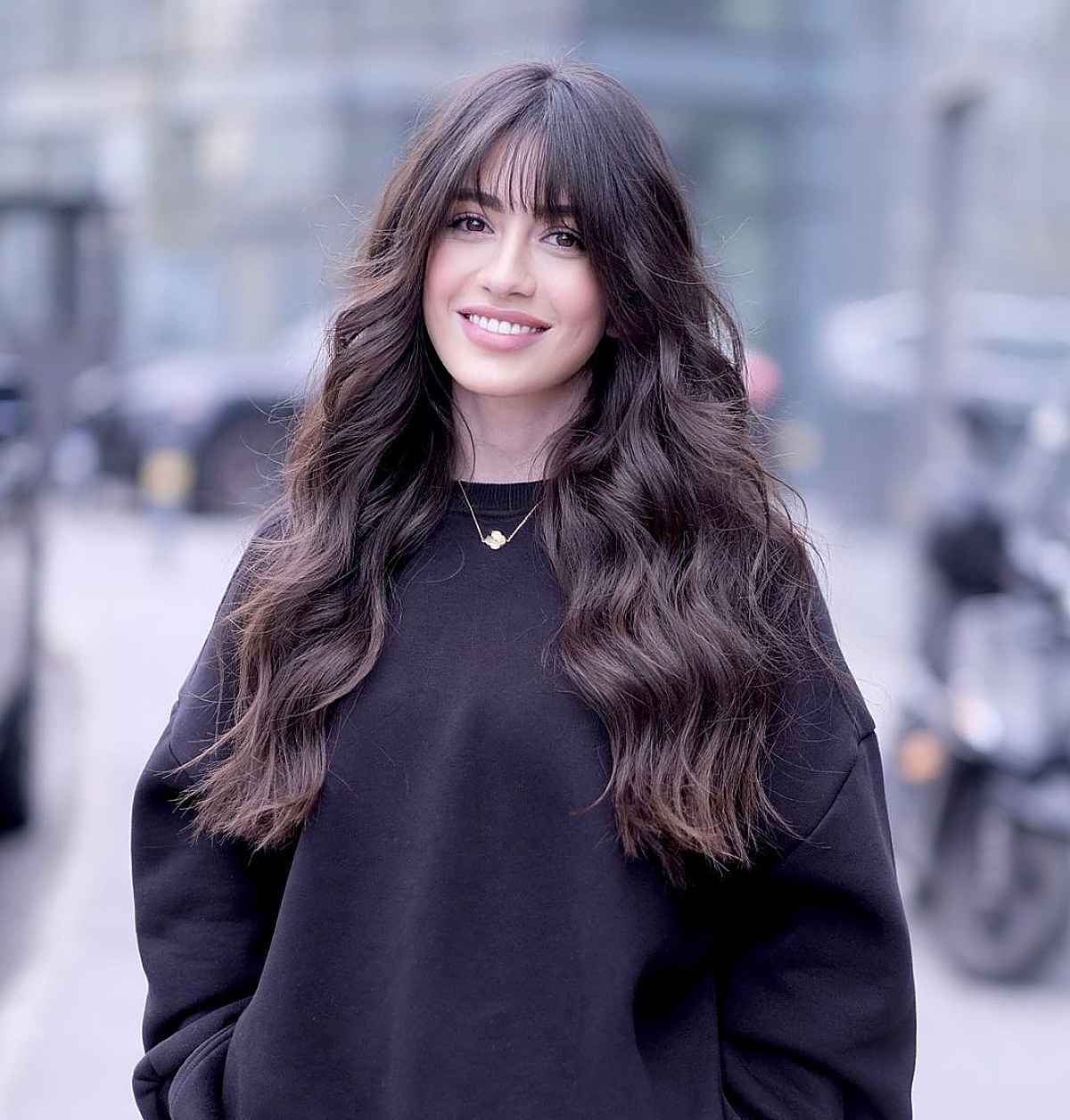 32 Cutest Wispy Bangs on Long Hair to Revamp Your Style