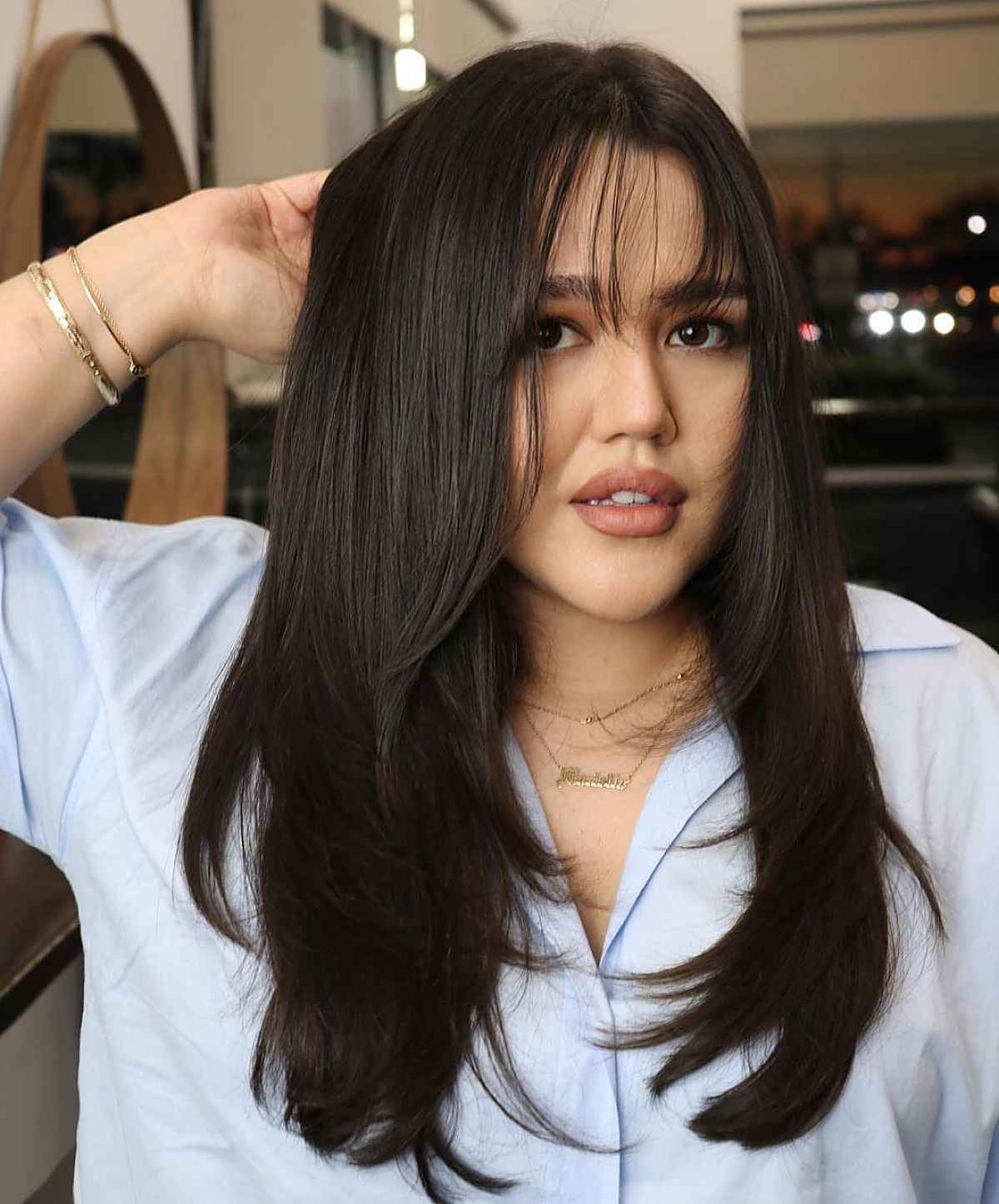 32 Cutest Wispy Bangs on Long Hair to Revamp Your Style