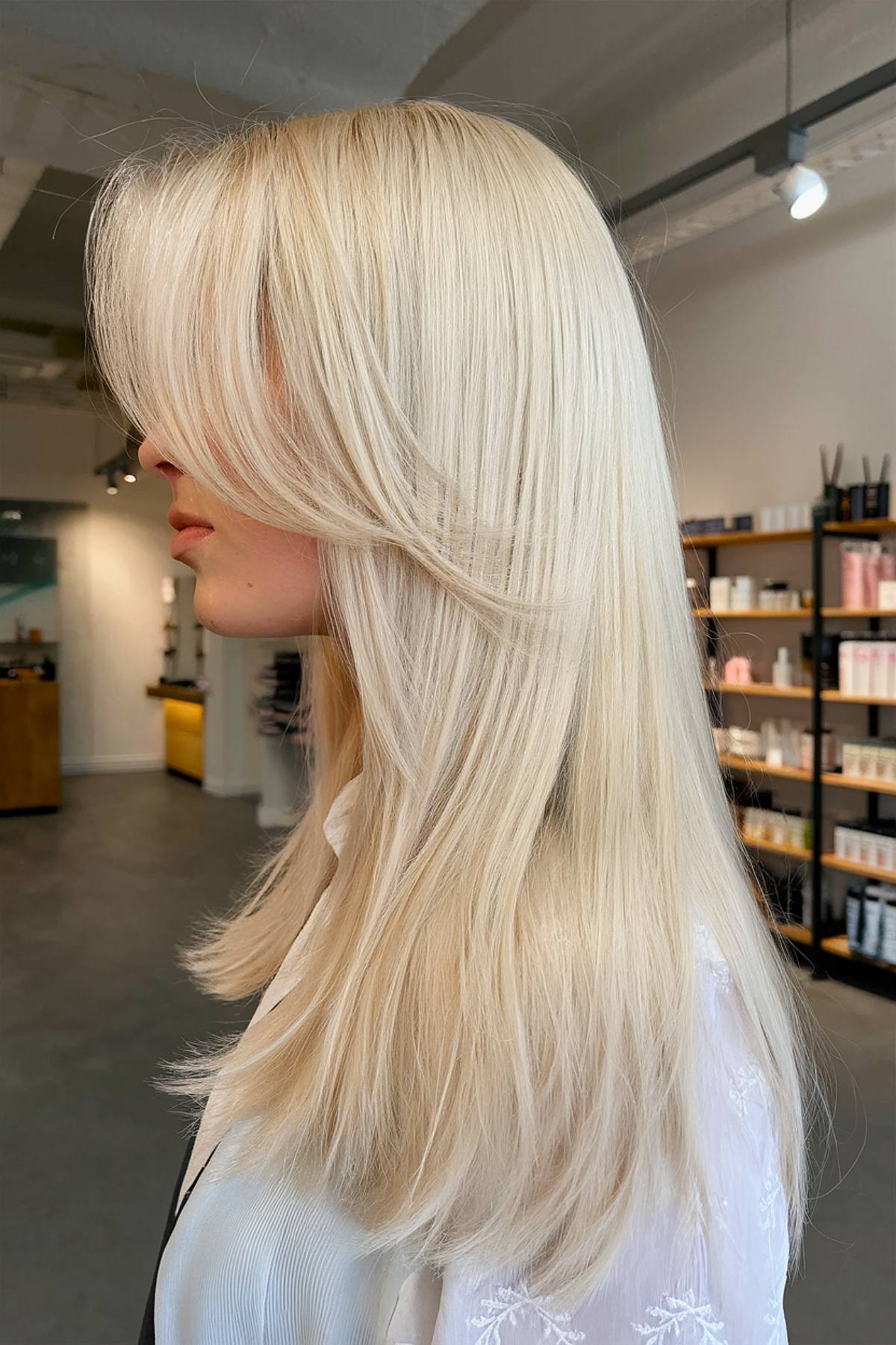 15+ Ideas for Long Straight Hair with Curtain Bangs
