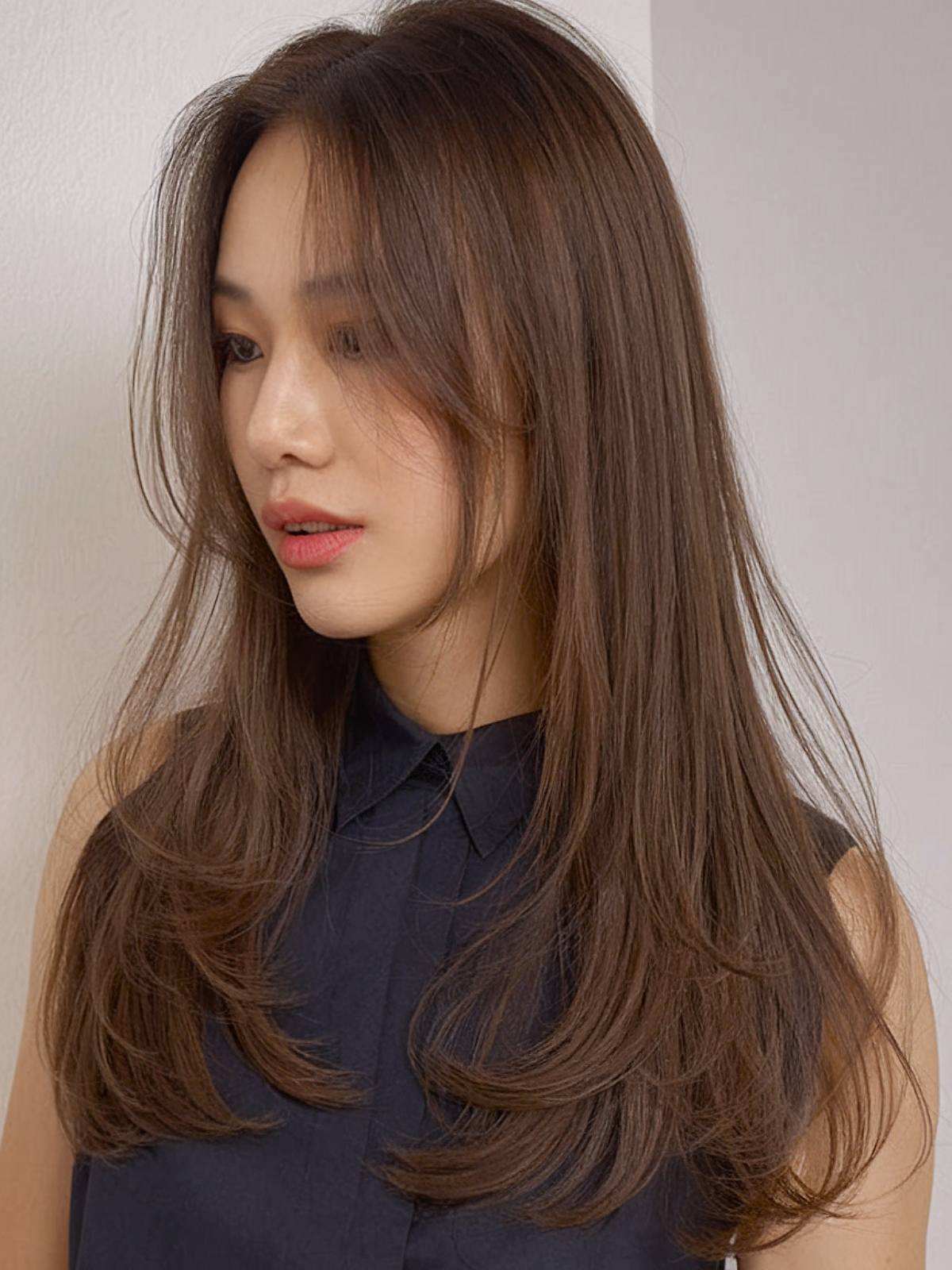 15+ Ideas for Long Straight Hair with Curtain Bangs