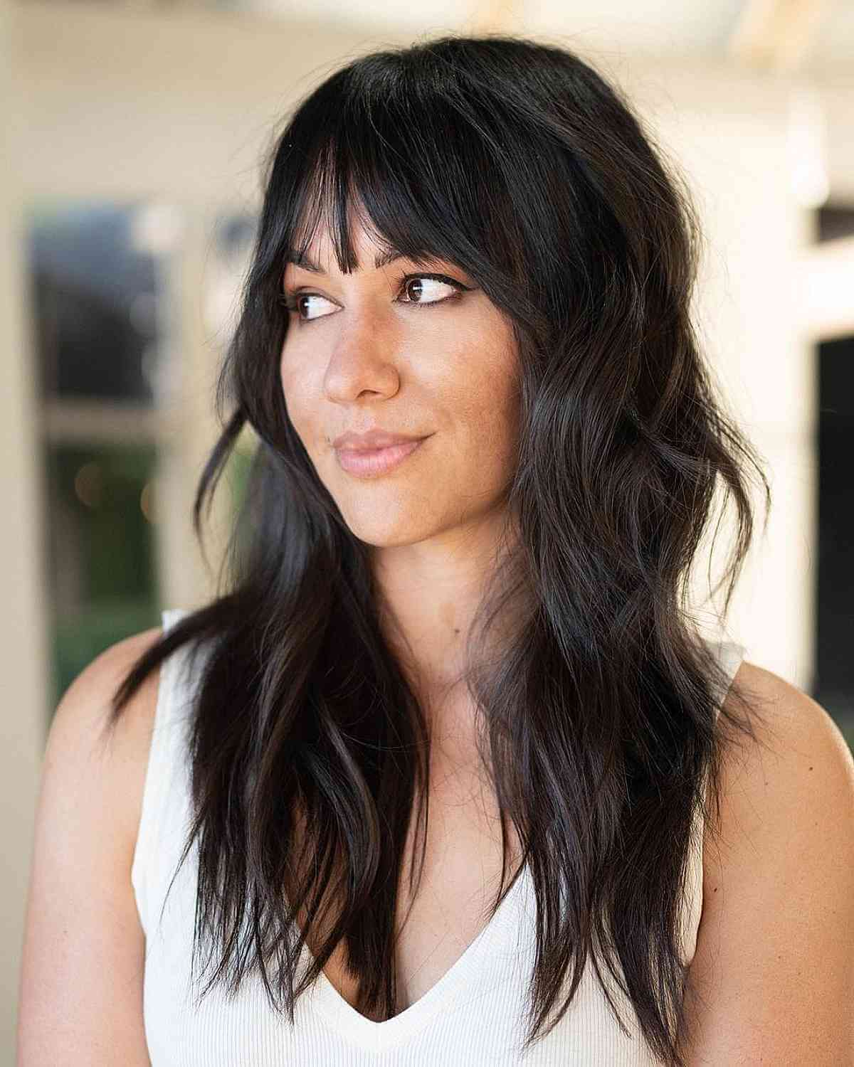 50+ Trendiest Long Shag Haircuts for The Ultimate Textured Look