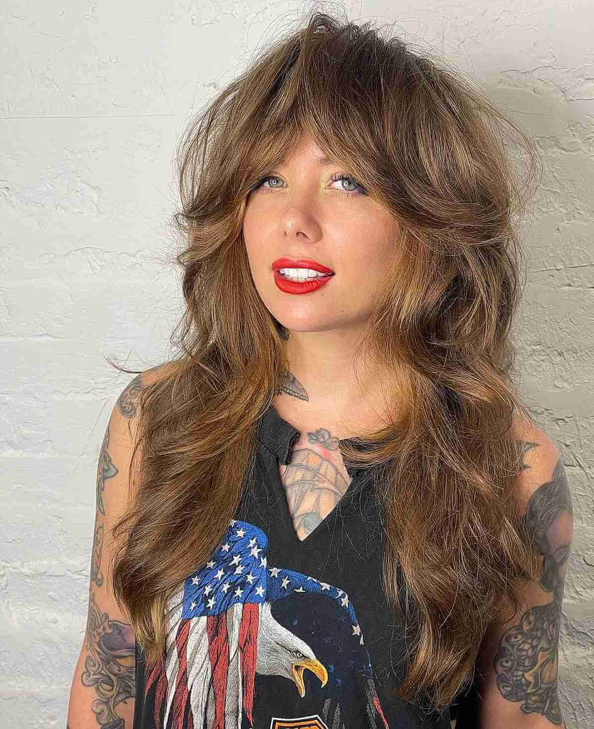 50+ Trendiest Long Shag Haircuts for The Ultimate Textured Look