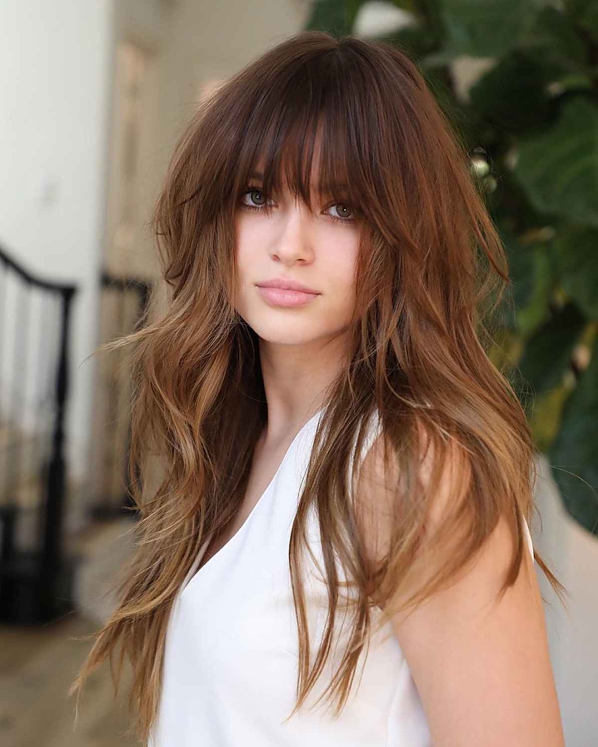 50+ Trendiest Long Shag Haircuts for The Ultimate Textured Look