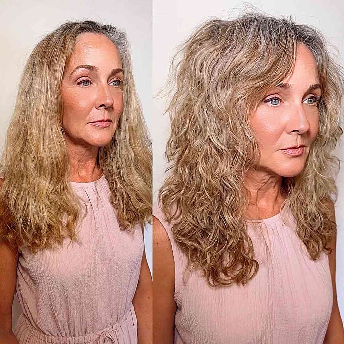 54 Youthful Medium-Length Hairstyles for Women Over 50