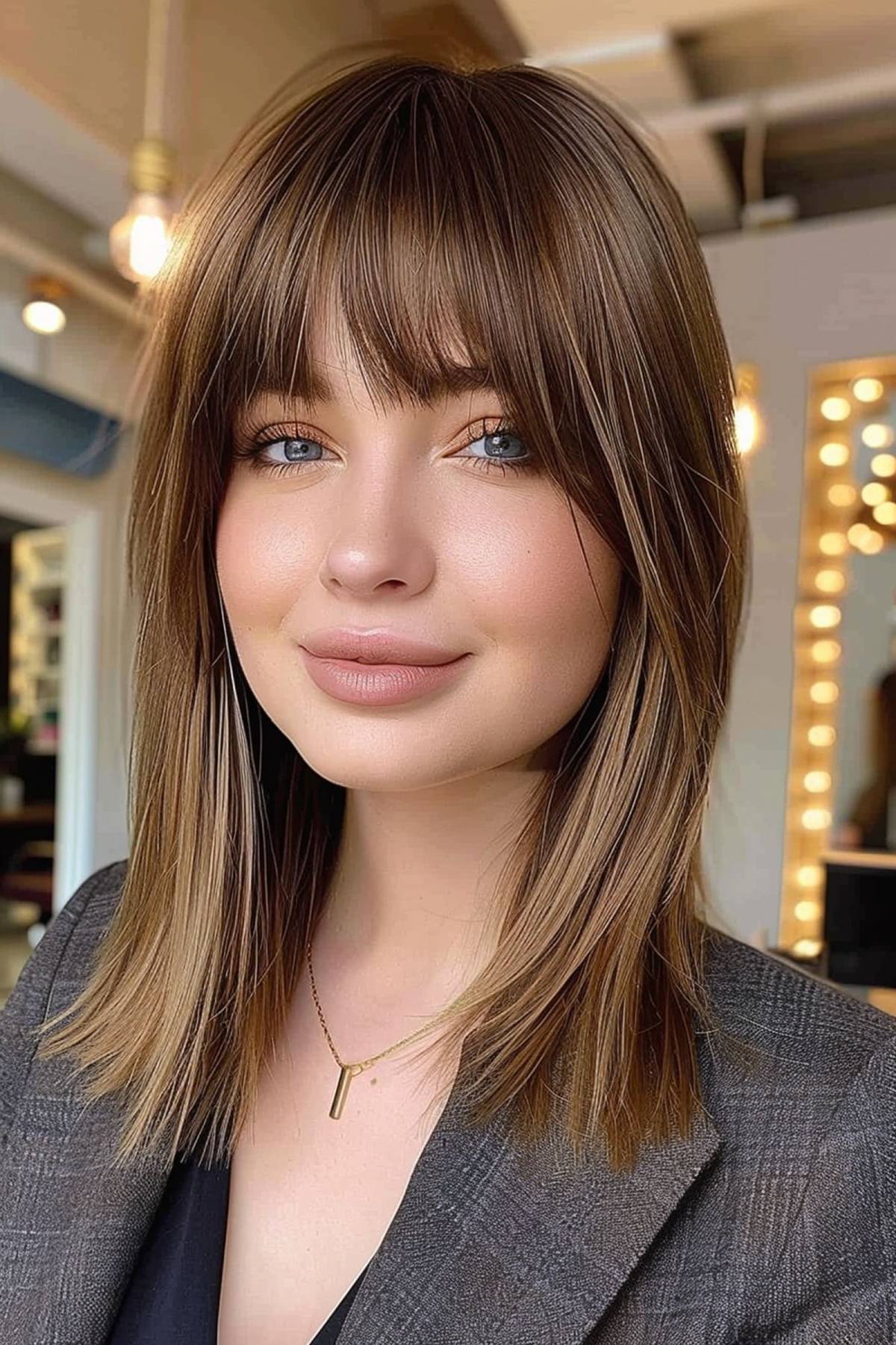 39 Low-Maintenance Medium-Length Haircuts for Busy Women