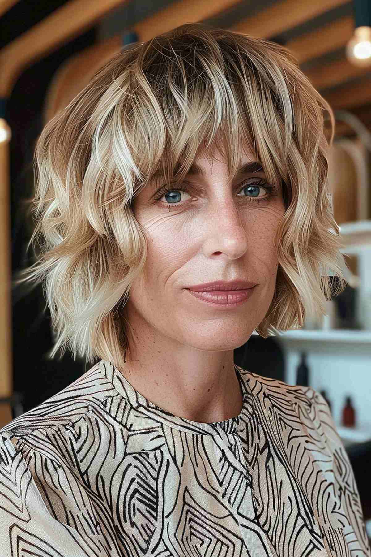 62 Best Medium-Length Haircuts for Women Over 40