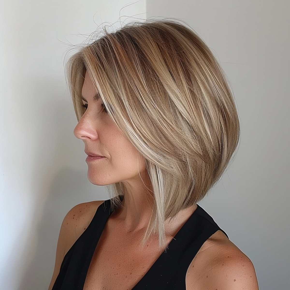 62 Best Medium-Length Haircuts for Women Over 40