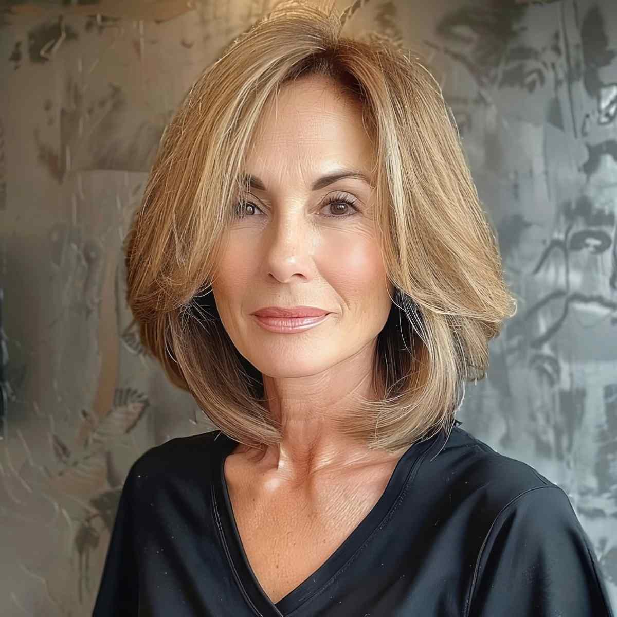 62 Best Medium-Length Haircuts for Women Over 40