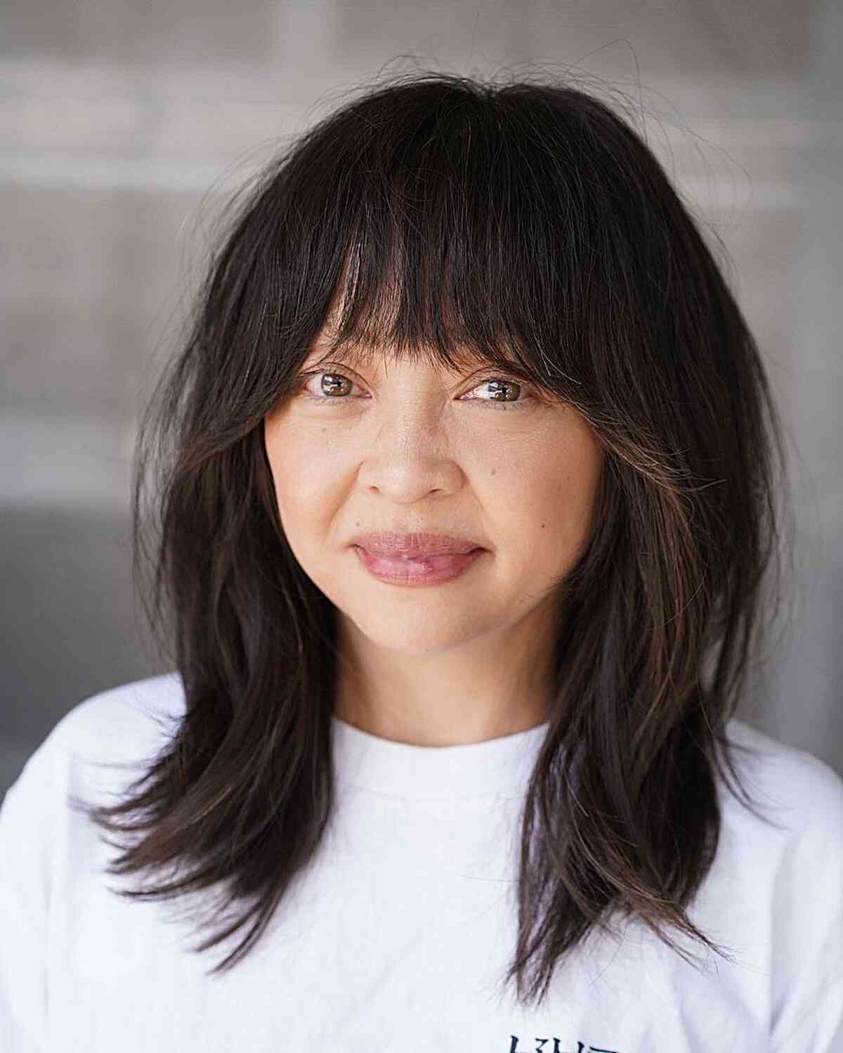 62 Best Medium-Length Haircuts for Women Over 40