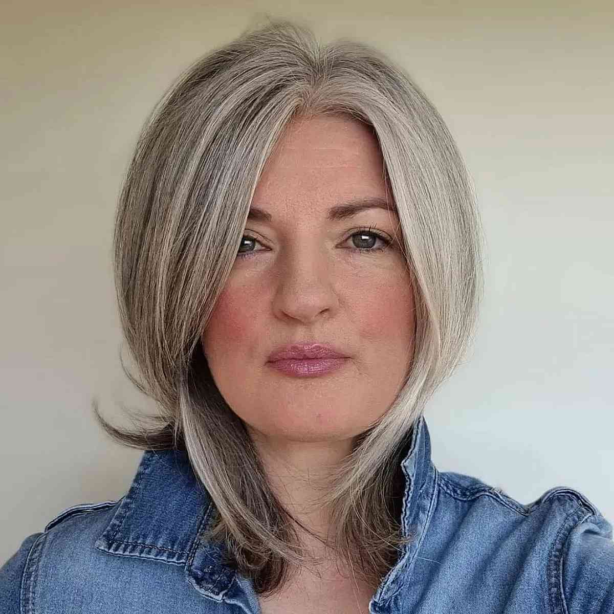62 Best Medium-Length Haircuts for Women Over 40