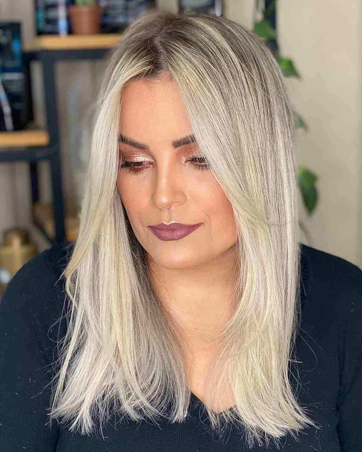 62 Best Medium-Length Haircuts for Women Over 40
