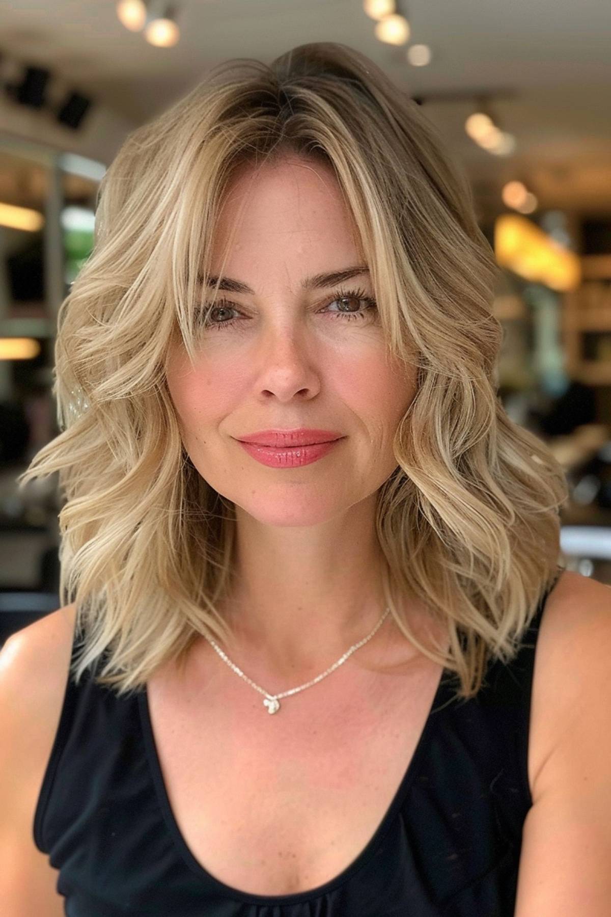 62 Best Medium-Length Haircuts for Women Over 40