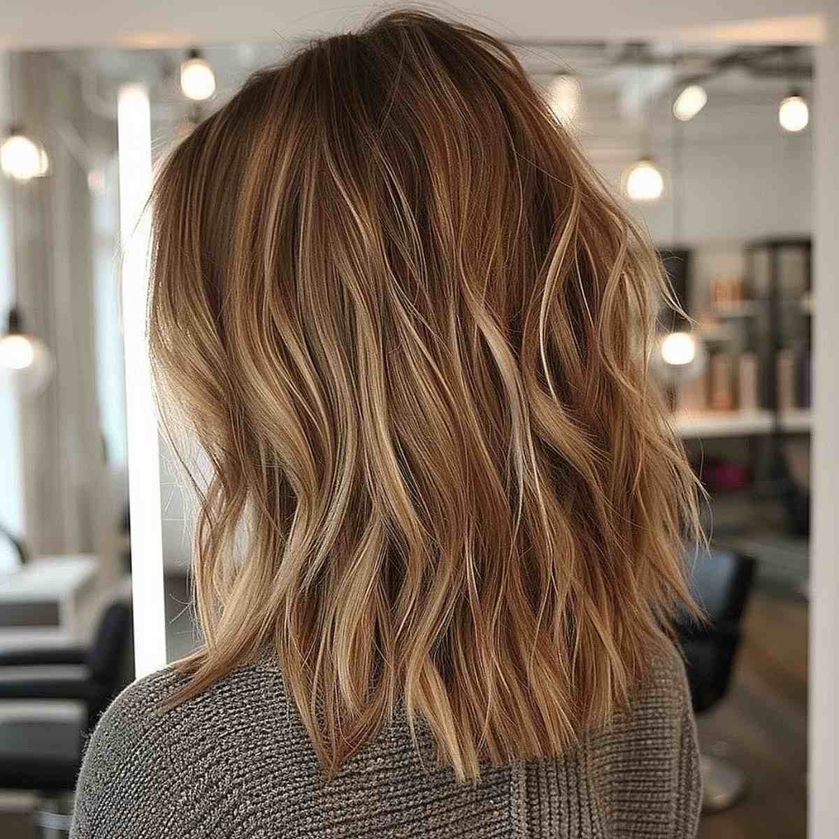 49 Most Requested Shoulder-Length Choppy Haircuts for a Trendy Look