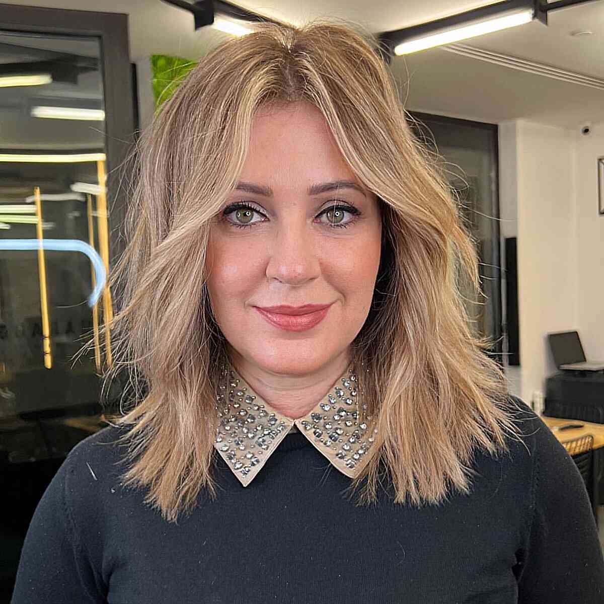 49 Most Requested Shoulder-Length Choppy Haircuts for a Trendy Look