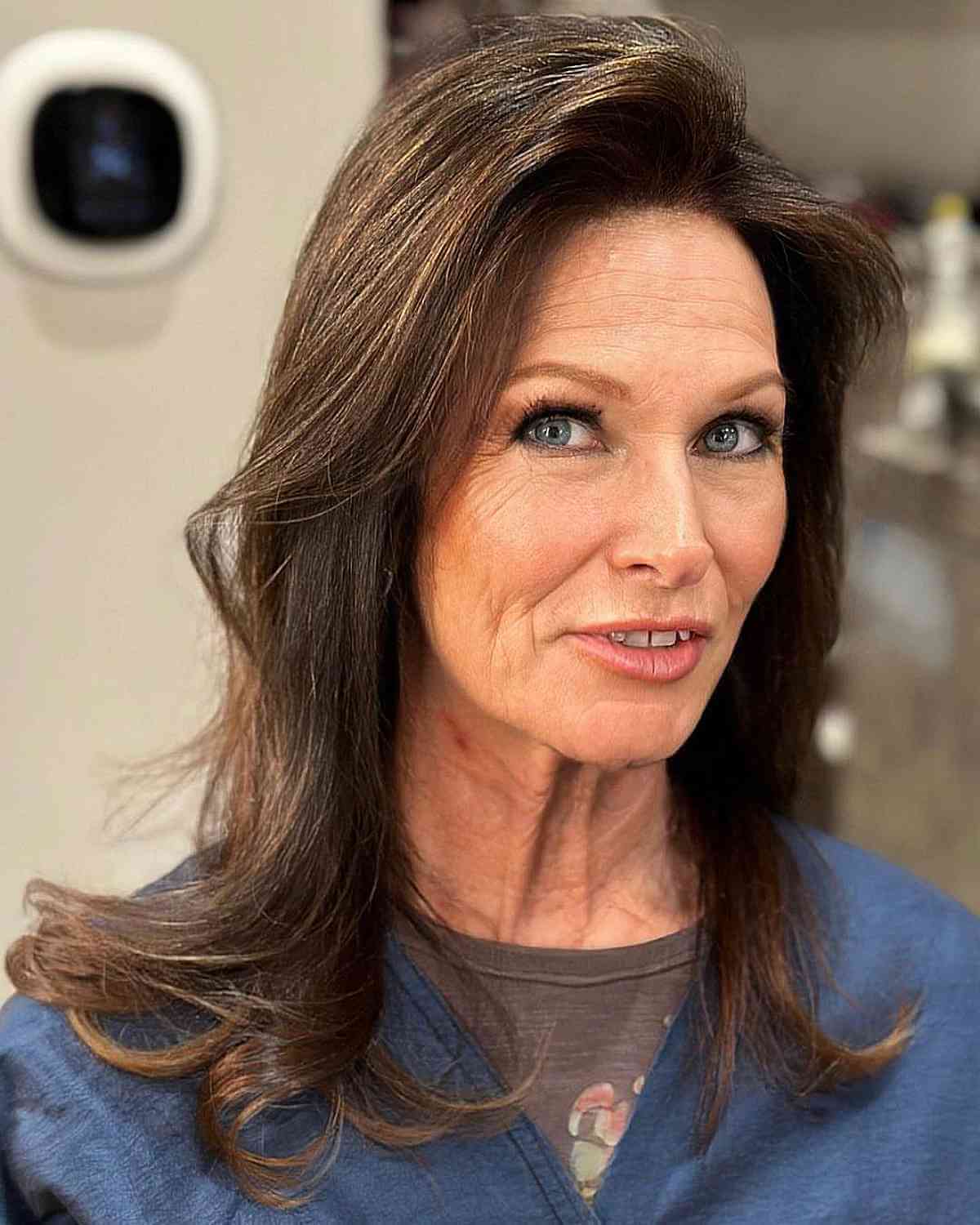 25 Stylish & Easy Medium-Length Hairstyles for Ladies in Their 60s