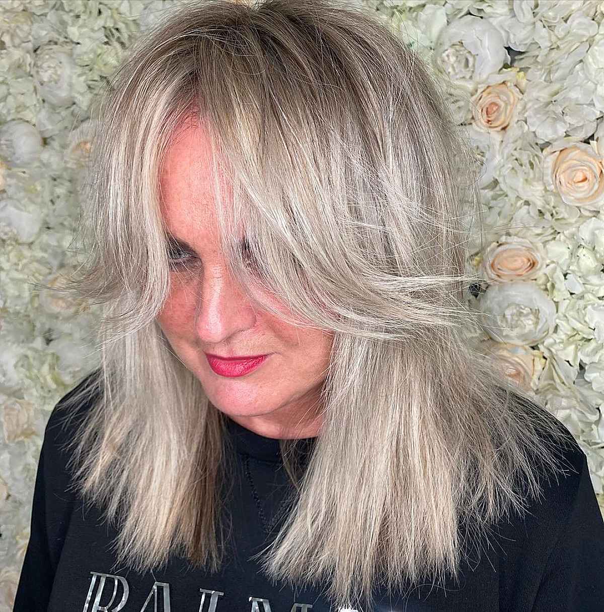 38 Coolest Shoulder-Length Hair with Curtain Bangs You’ve Gotta See