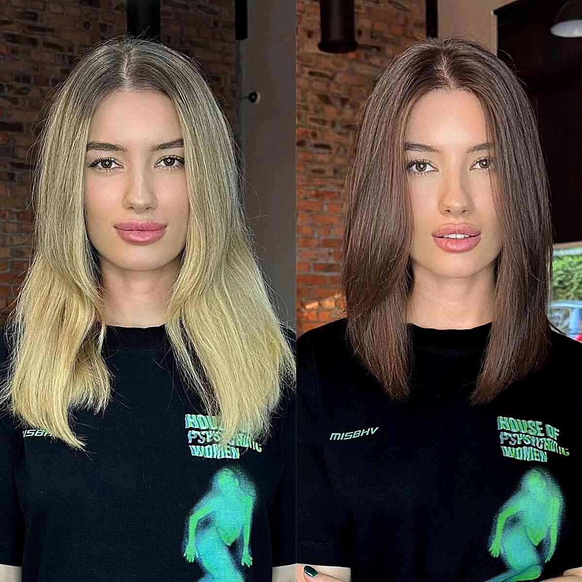 45 Best Ways to Style Shoulder-Length, Straight Hair for a Modern Look