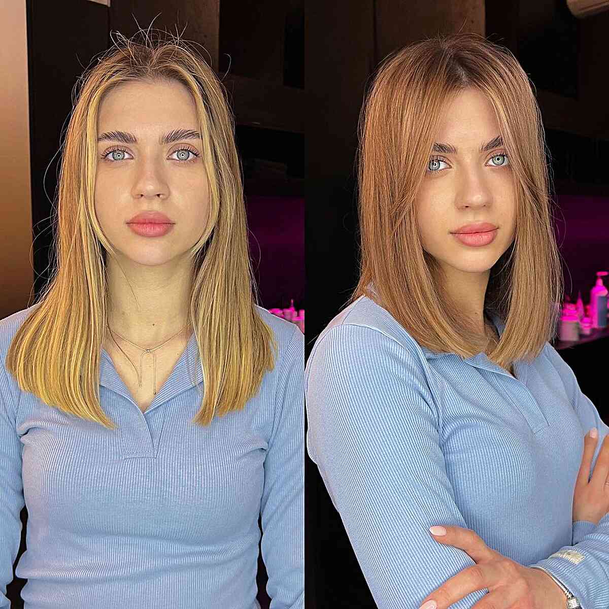 45 Best Ways to Style Shoulder-Length, Straight Hair for a Modern Look