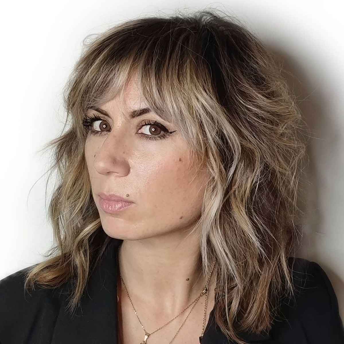 32 Awesome Wolf Cuts for Medium-Length Hair