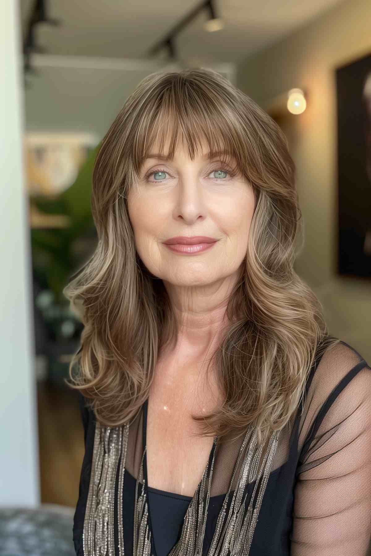 25 Chic Medium-Length Hairstyles Older Women Can Absolutely Pull-Off This 2025