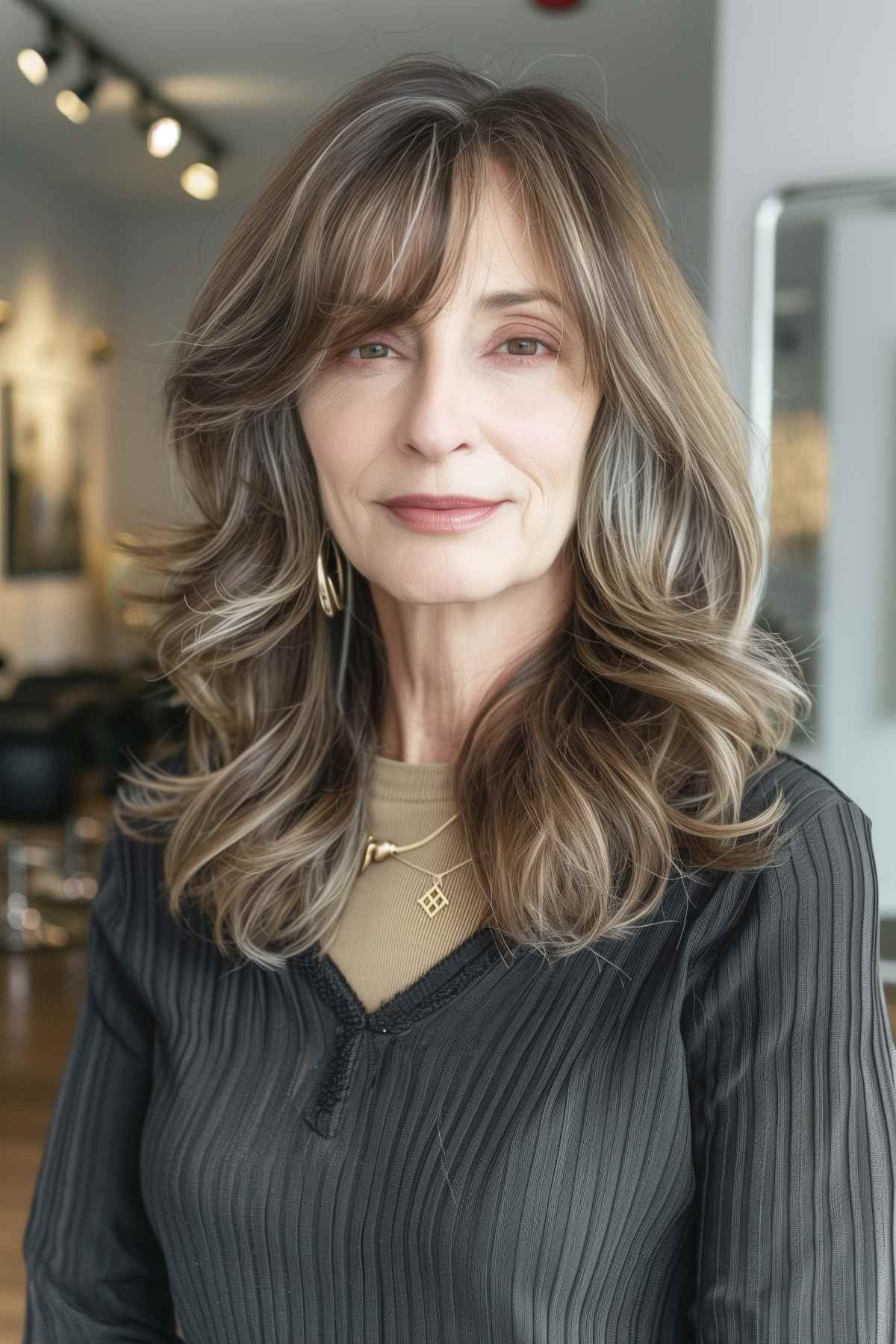 25 Chic Medium-Length Hairstyles Older Women Can Absolutely Pull-Off This 2025