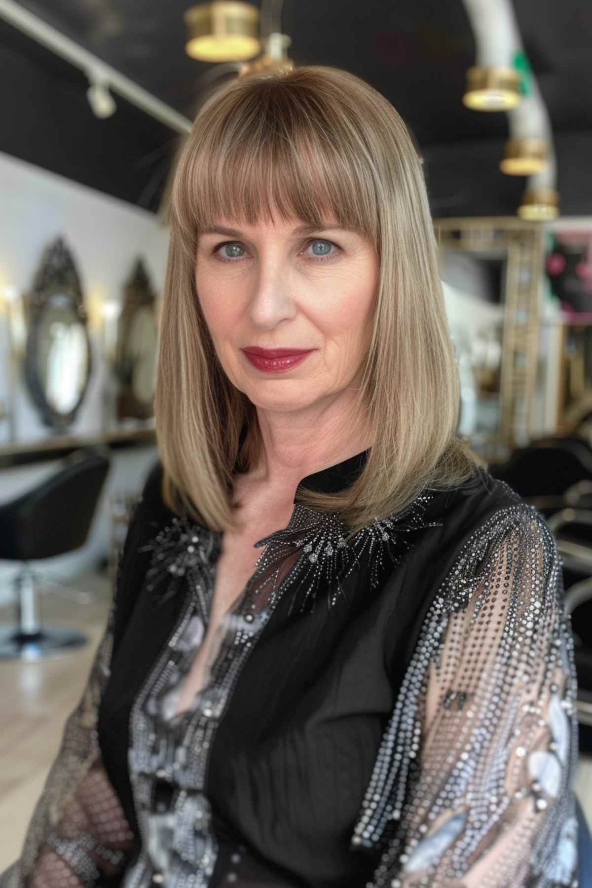 25 Chic Medium-Length Hairstyles Older Women Can Absolutely Pull-Off This 2025