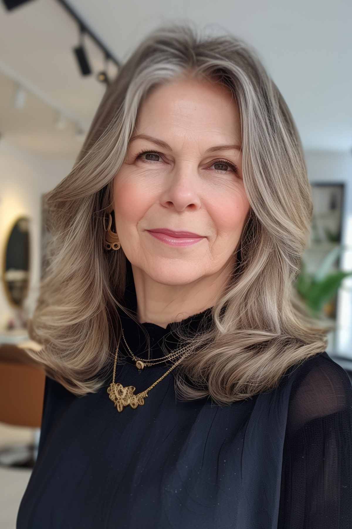 25 Chic Medium-Length Hairstyles Older Women Can Absolutely Pull-Off This 2025
