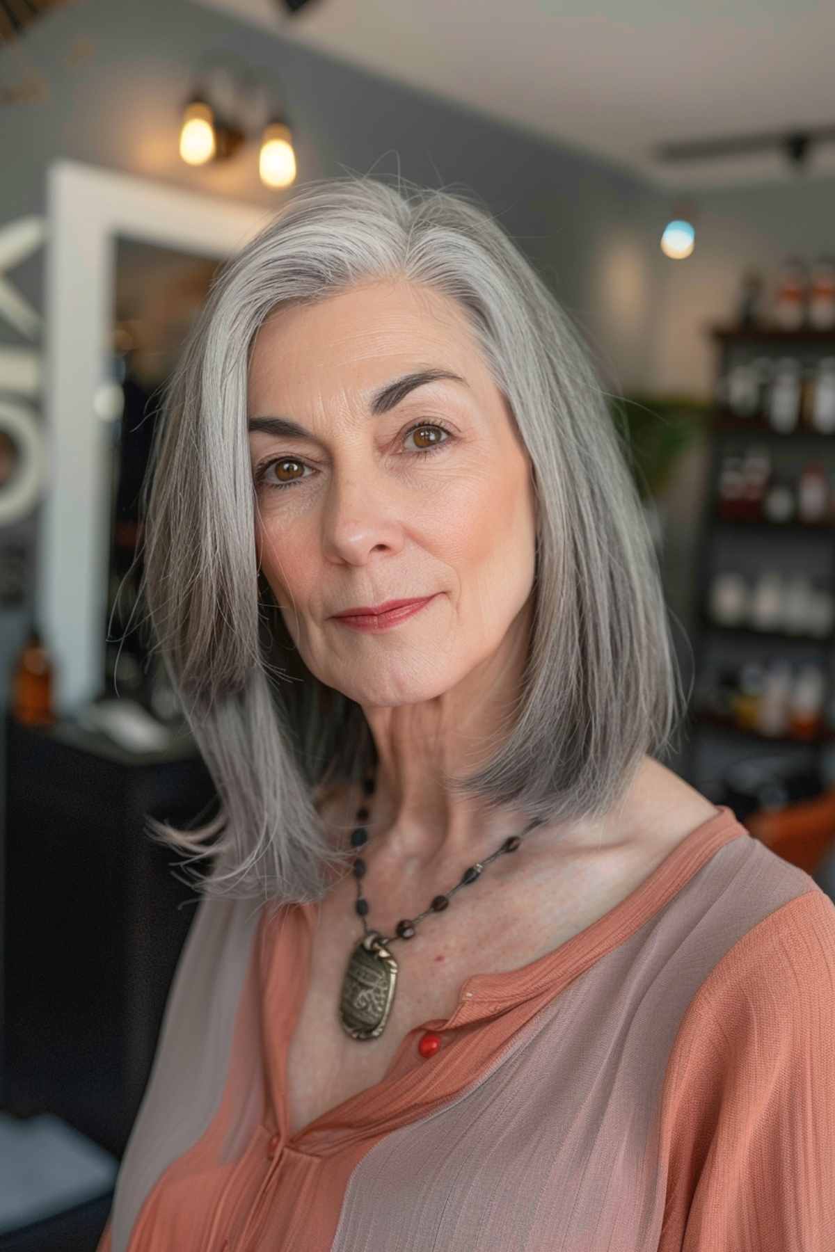 25 Chic Medium-Length Hairstyles Older Women Can Absolutely Pull-Off This 2025