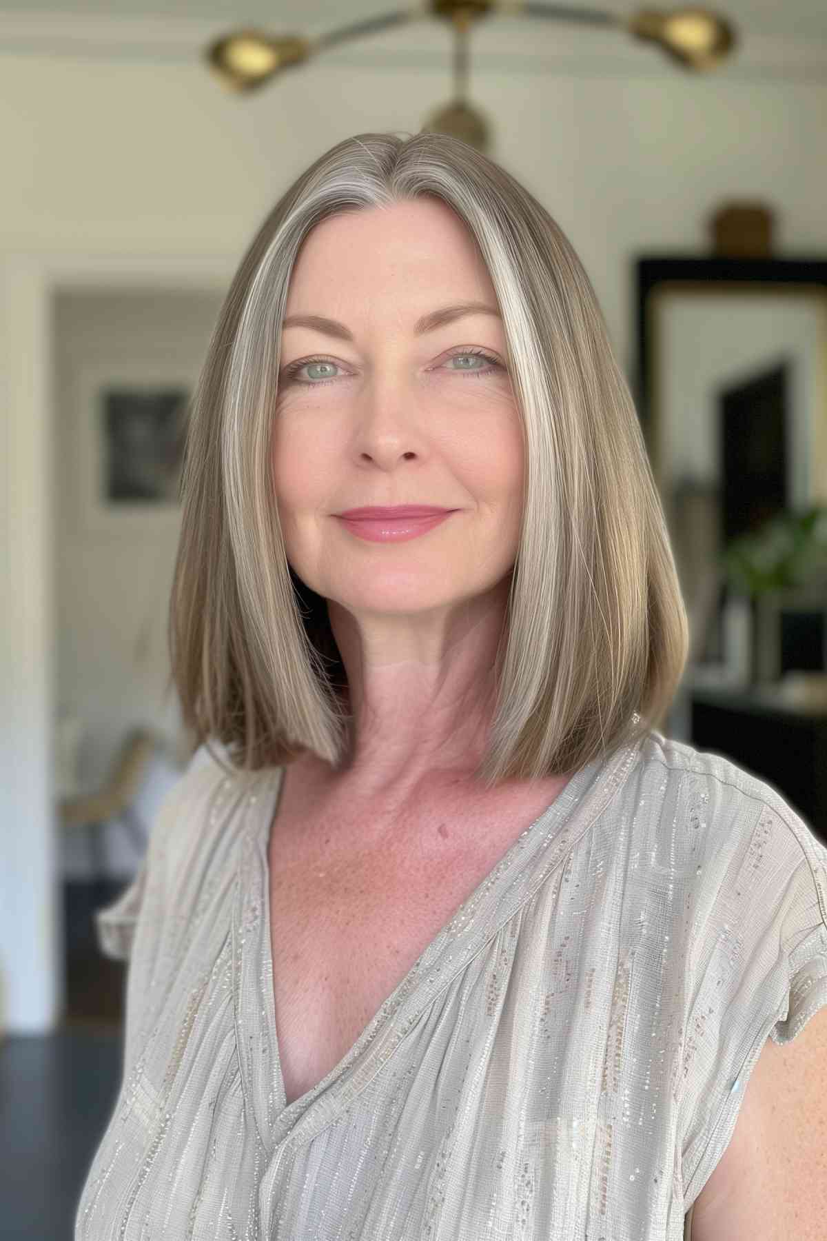 25 Chic Medium-Length Hairstyles Older Women Can Absolutely Pull-Off This 2025