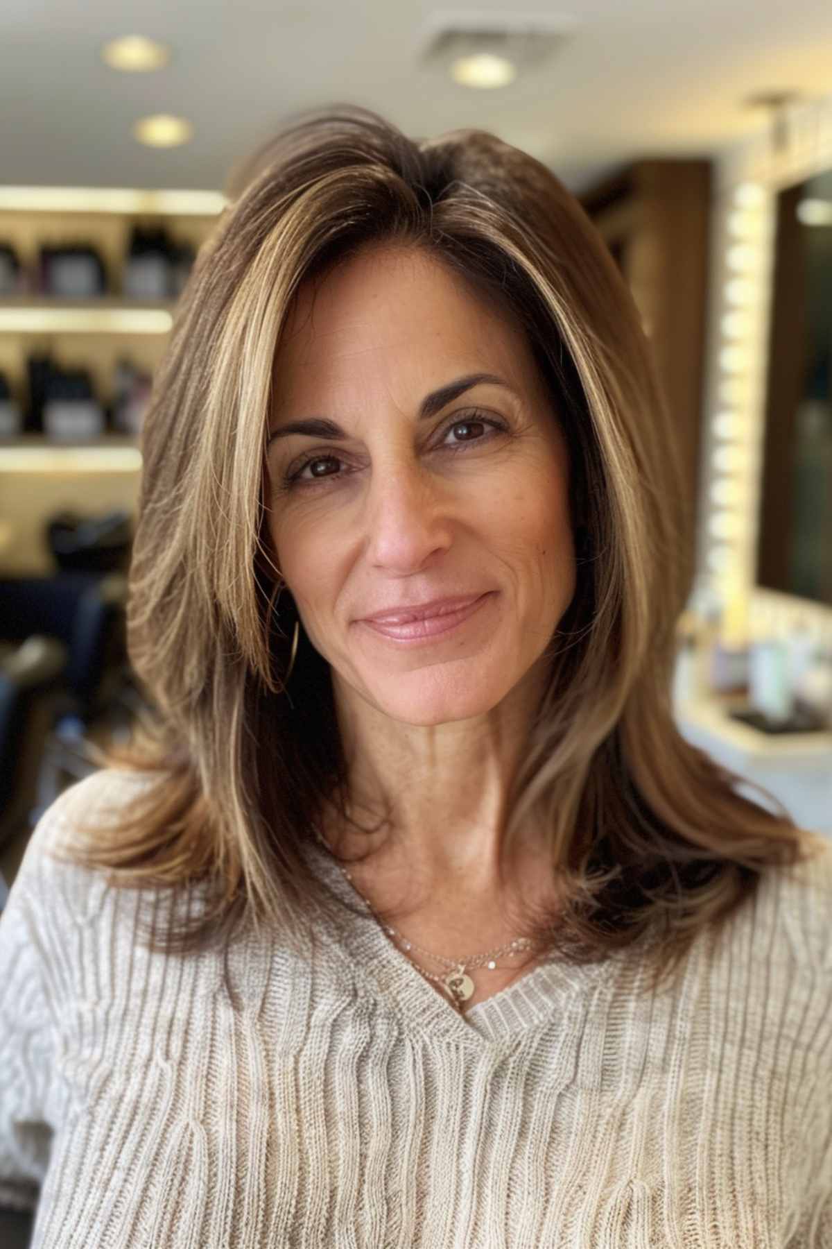 25 Chic Medium-Length Hairstyles Older Women Can Absolutely Pull-Off This 2025