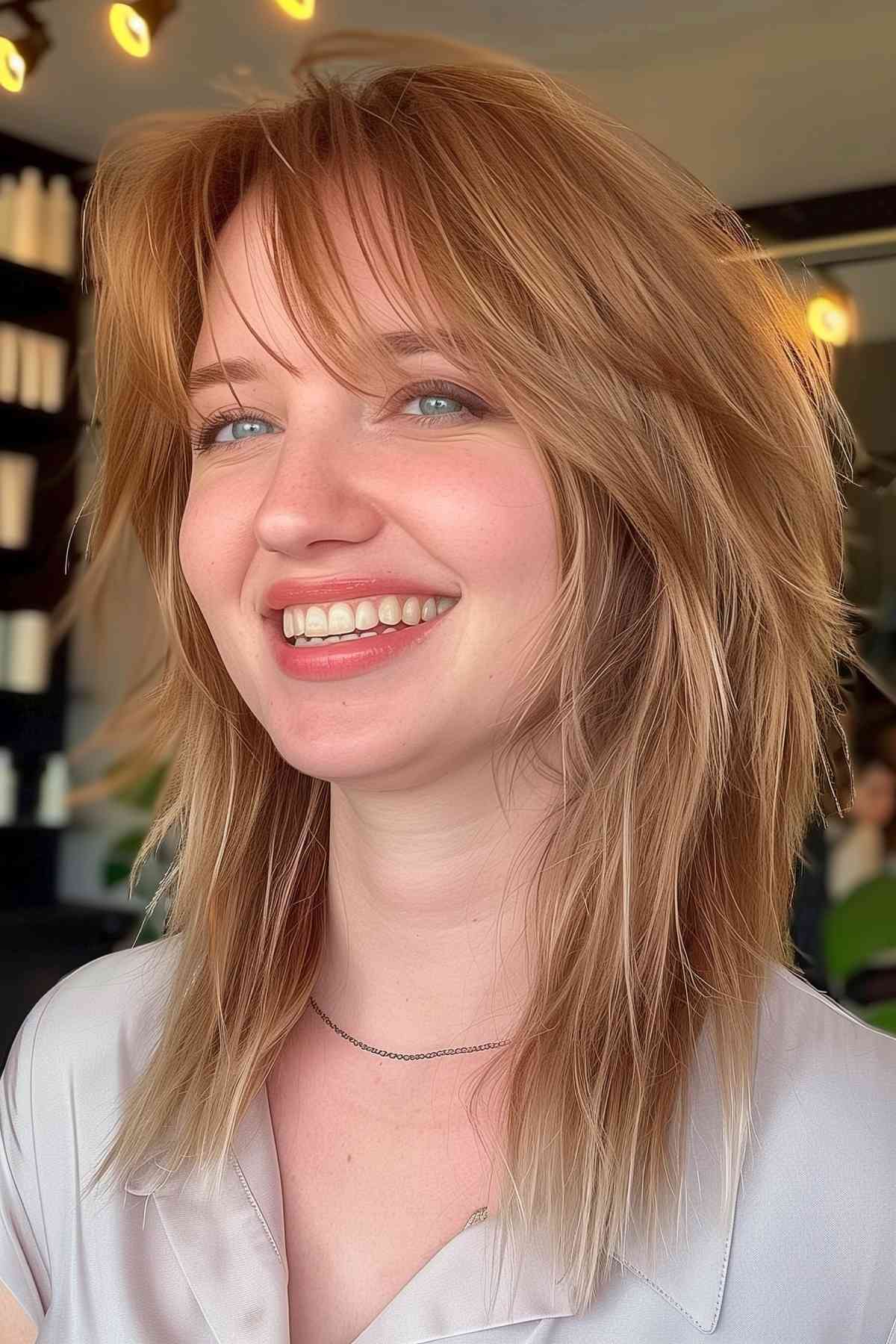 25 Choppy Shag Hairstyles for Medium Hair That You’ll Love in 2025