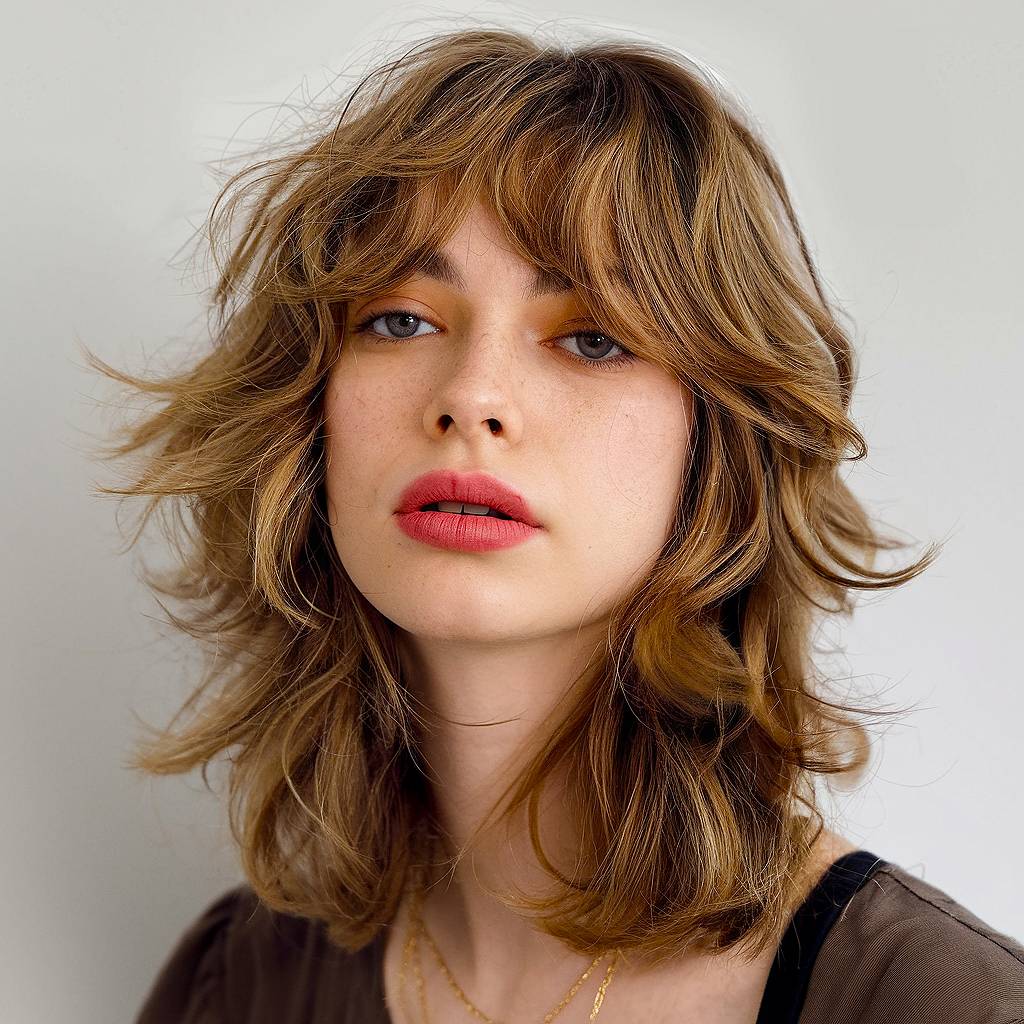 15+ Medium Shag Haircuts for a Dravish Aesthetic in 2025