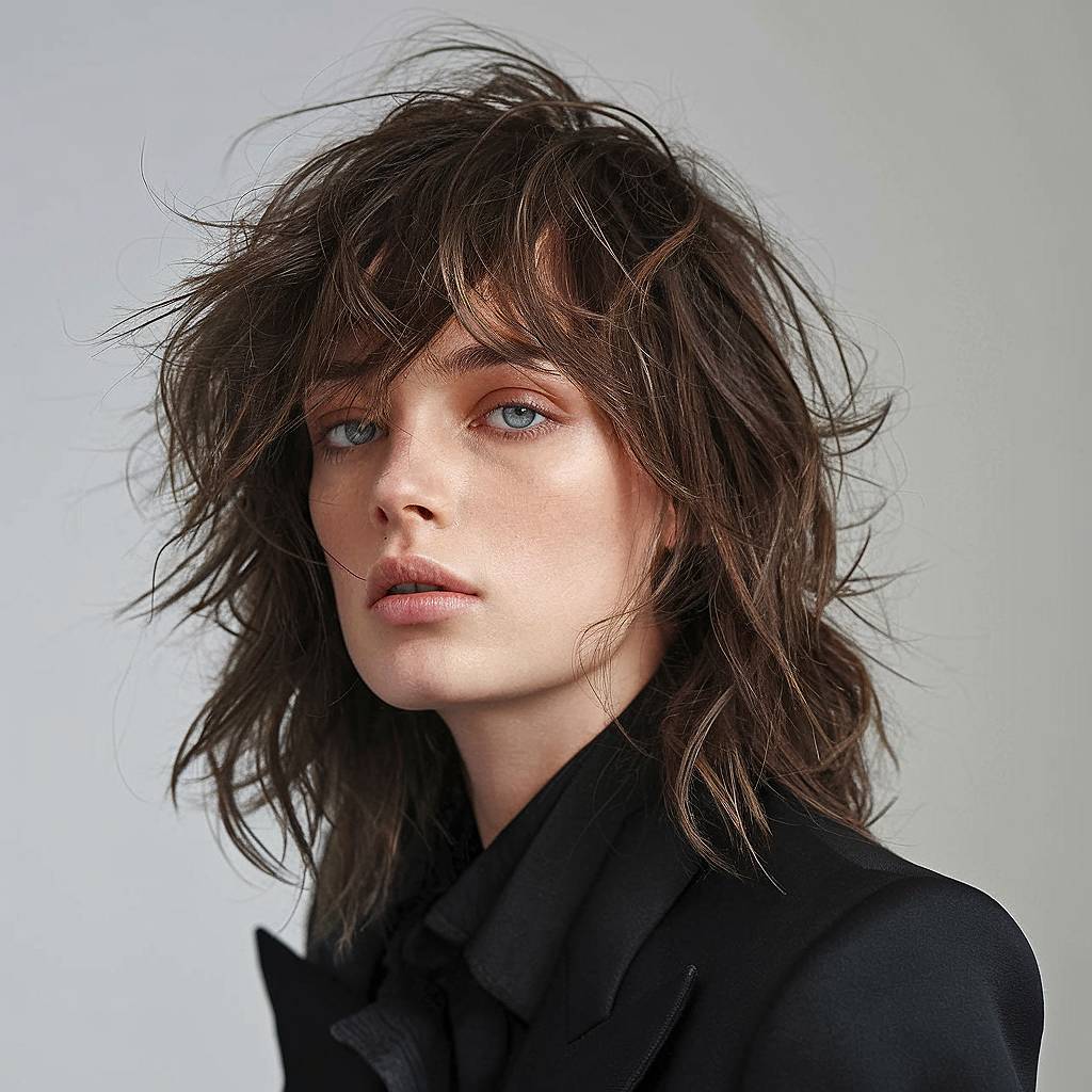 15+ Medium Shag Haircuts for a Dravish Aesthetic in 2025