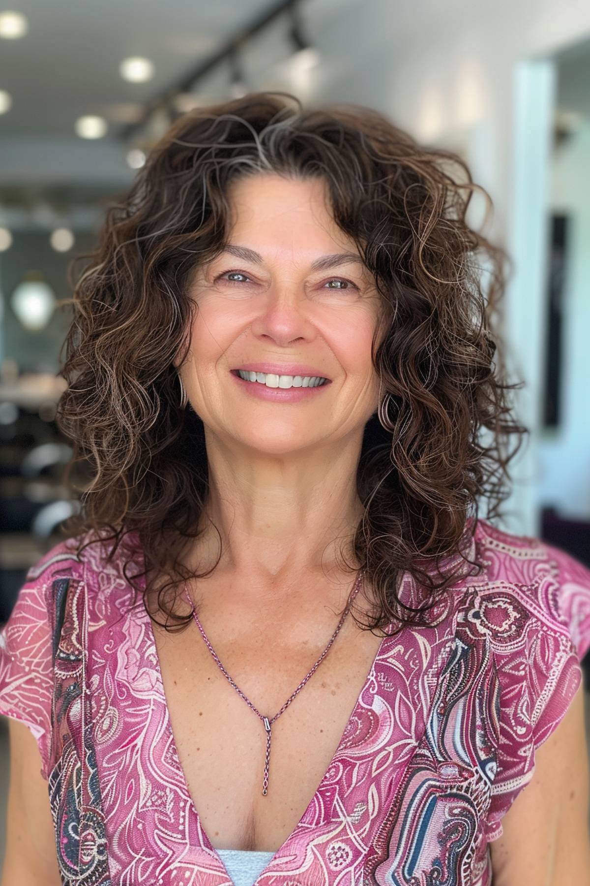 15+ Gorgeous Medium Shaggy Haircuts for Women Over 50 in 2025