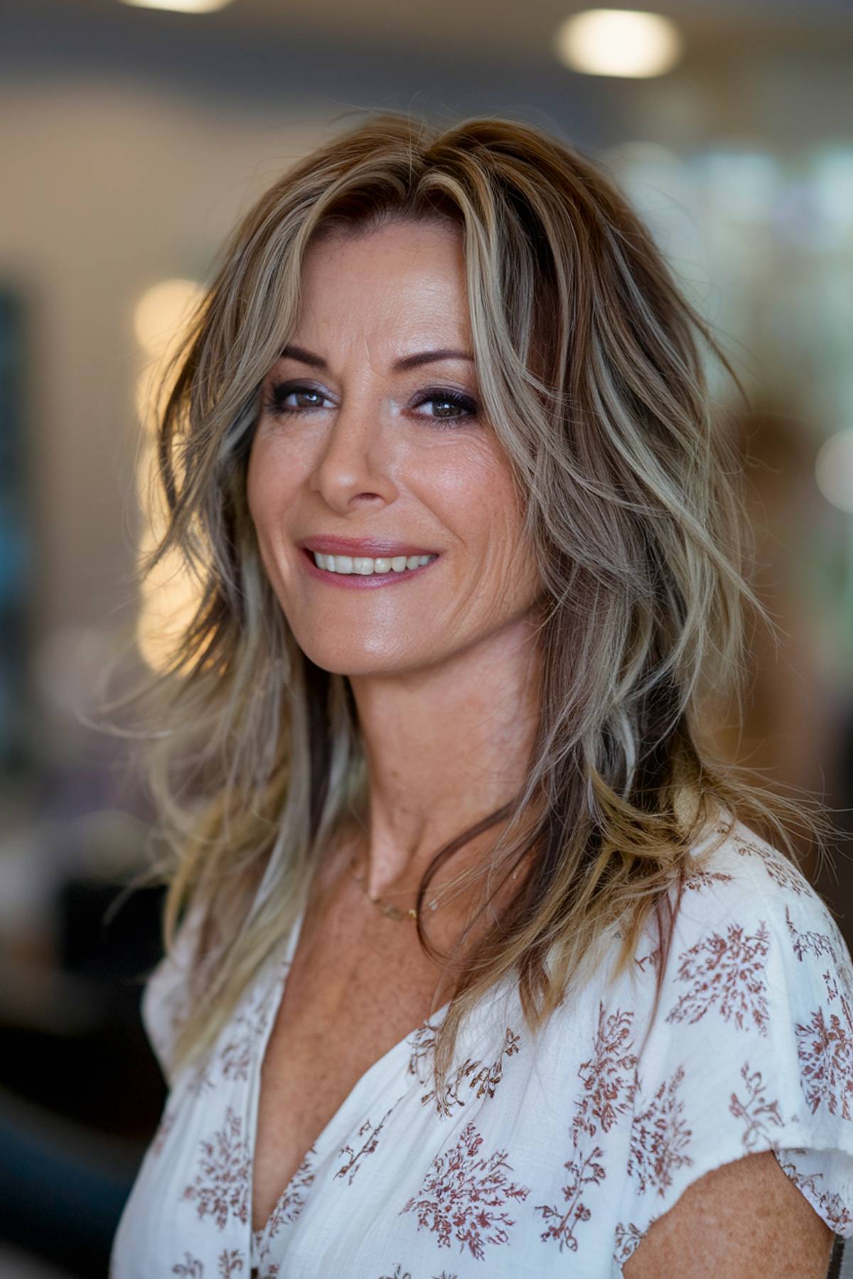 15+ Trendy Medium Shag Haircuts for Women Over 40 in 2025