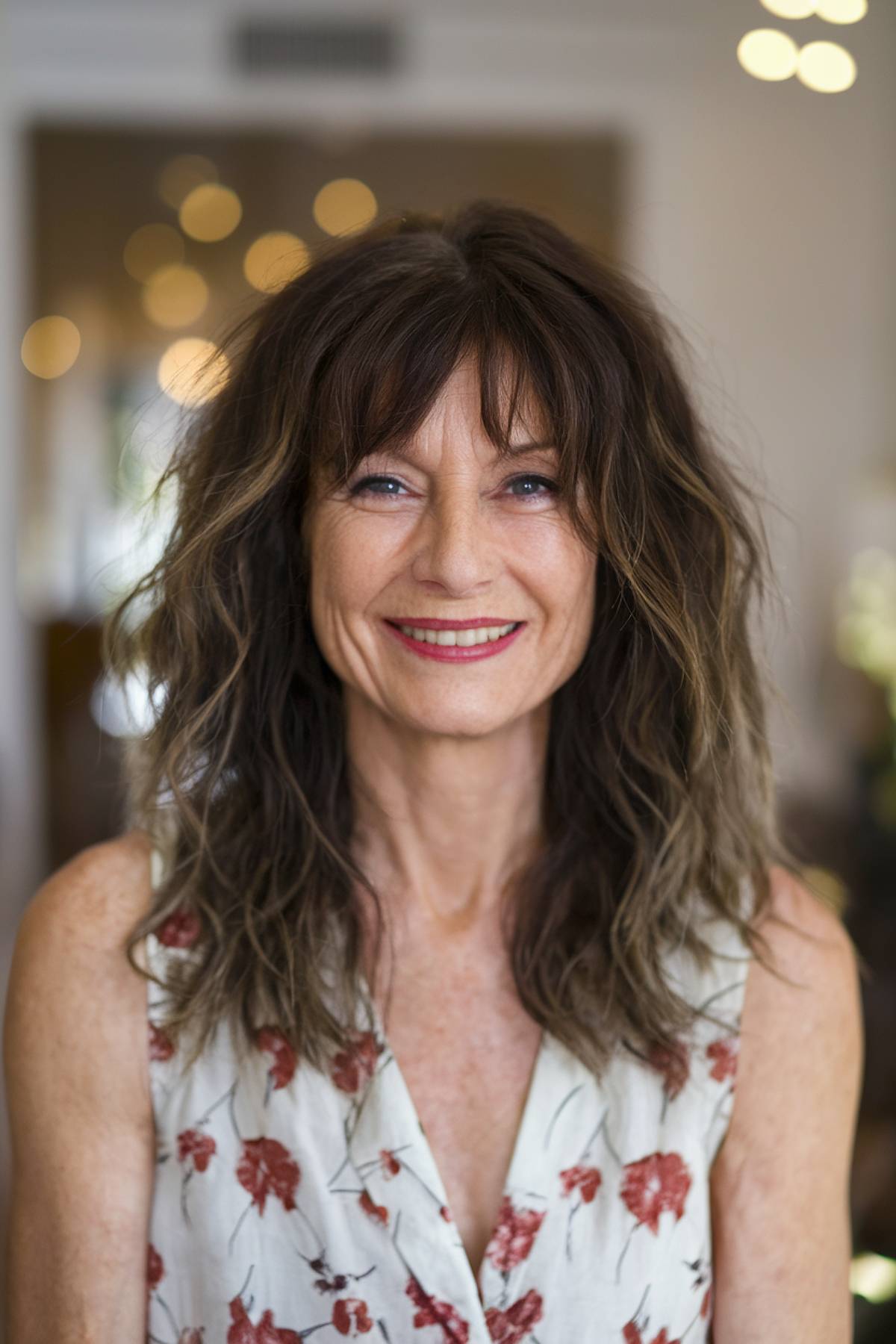 15+ Trendy Medium Shag Haircuts for Women Over 40 in 2025