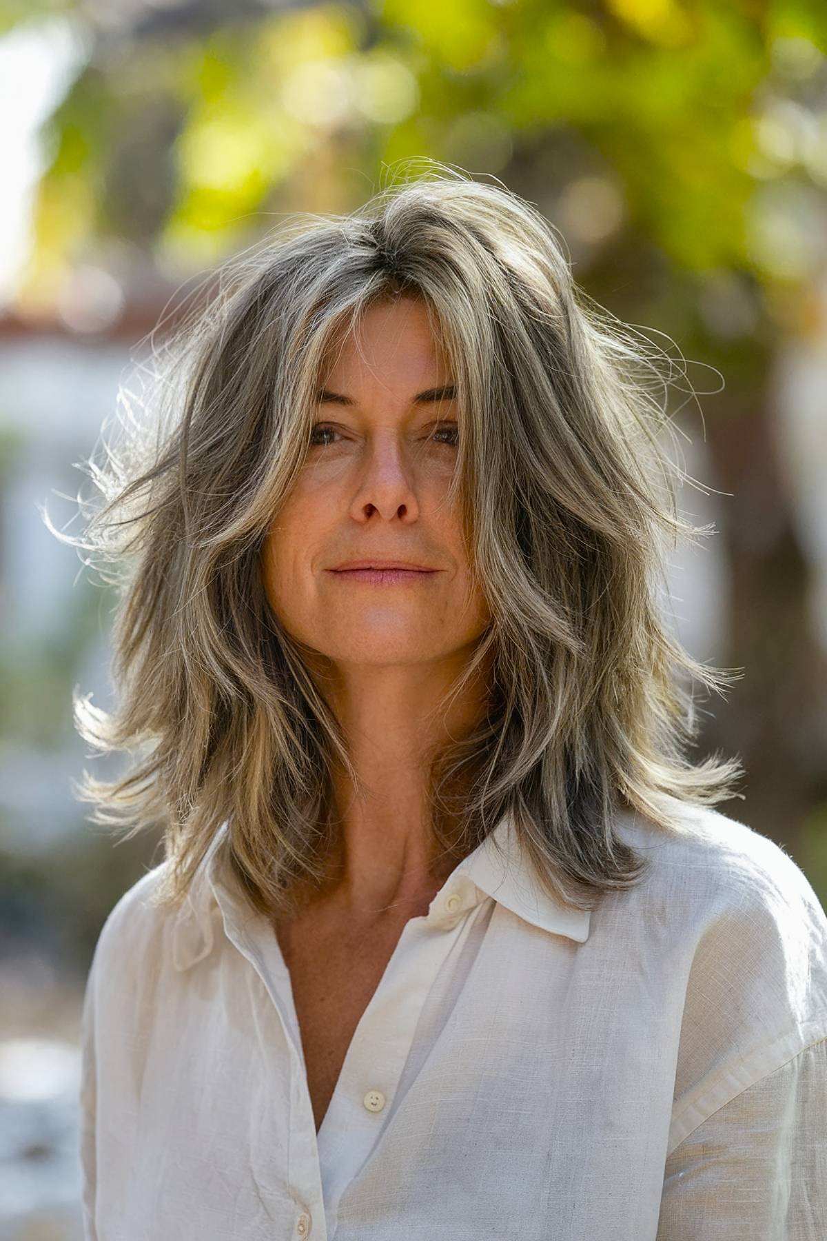 15+ Trendy Medium Shag Haircuts for Women Over 40 in 2025