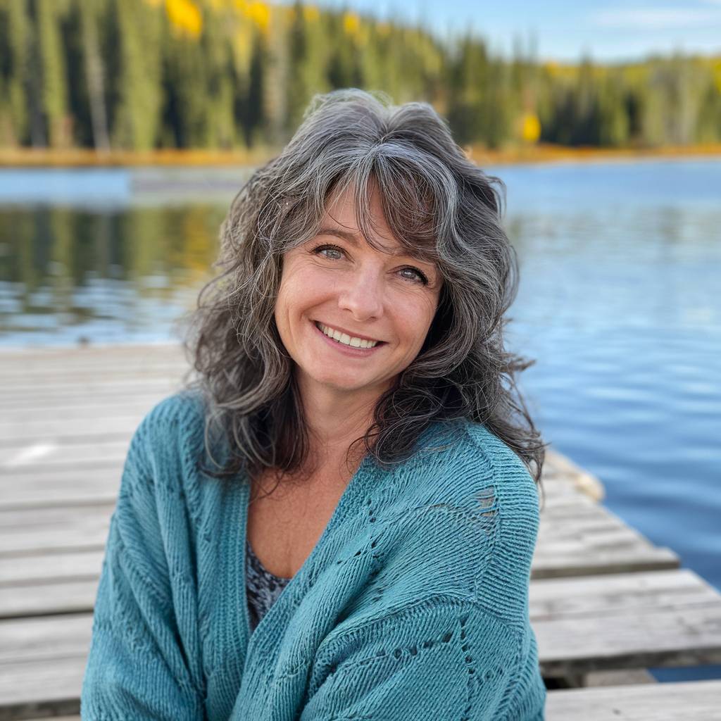 15+ Flattering Medium Shaggy Haircuts for Older Women in 2025