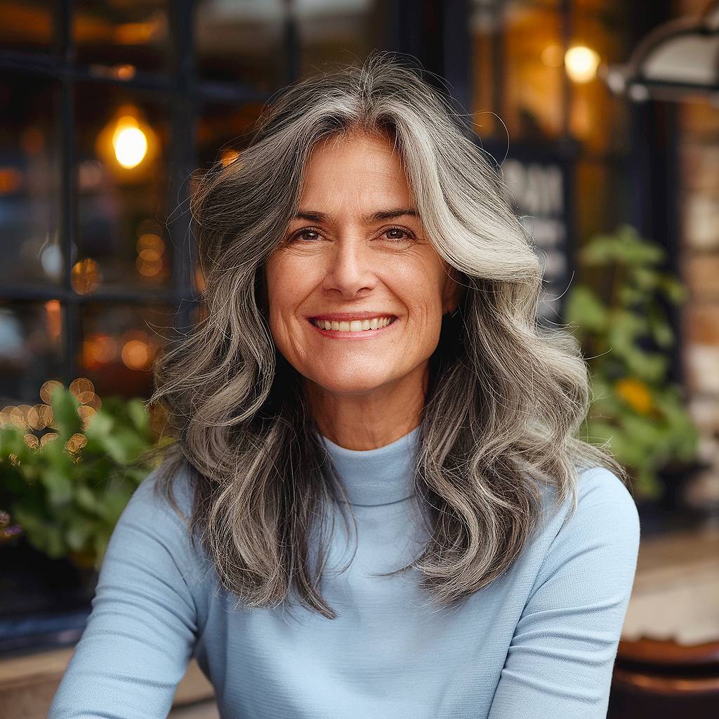 15+ Flattering Medium Shaggy Haircuts for Older Women in 2025