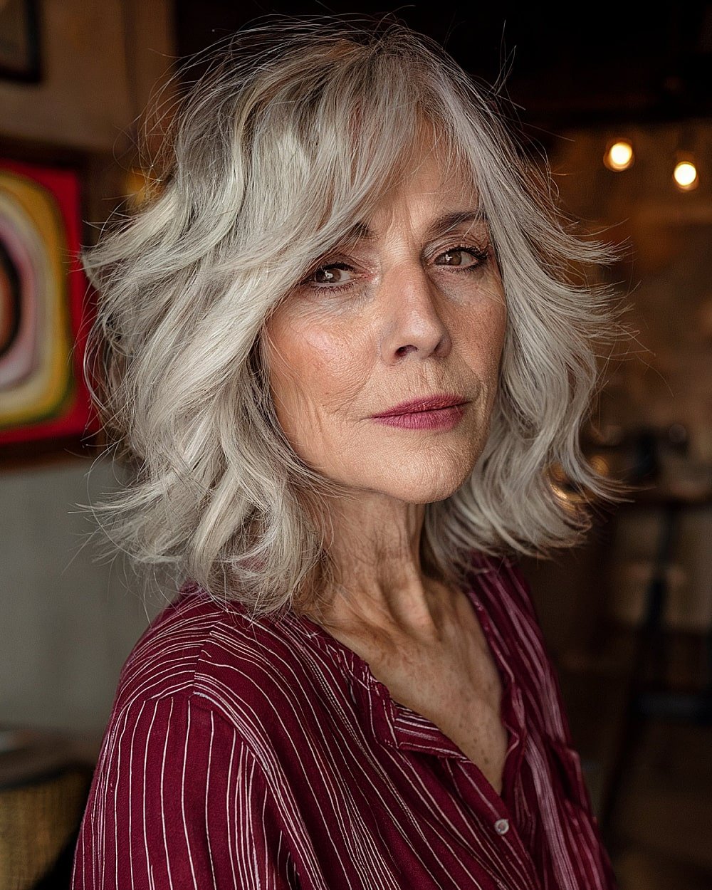 20+ Youthful Medium Shag Styles Women 70+ Are Loving in 2025